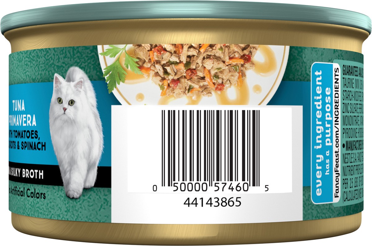 slide 6 of 7, Fancy Feast Purina Fancy Feast Medleys Tuna Primavera Cat Food, 3 oz