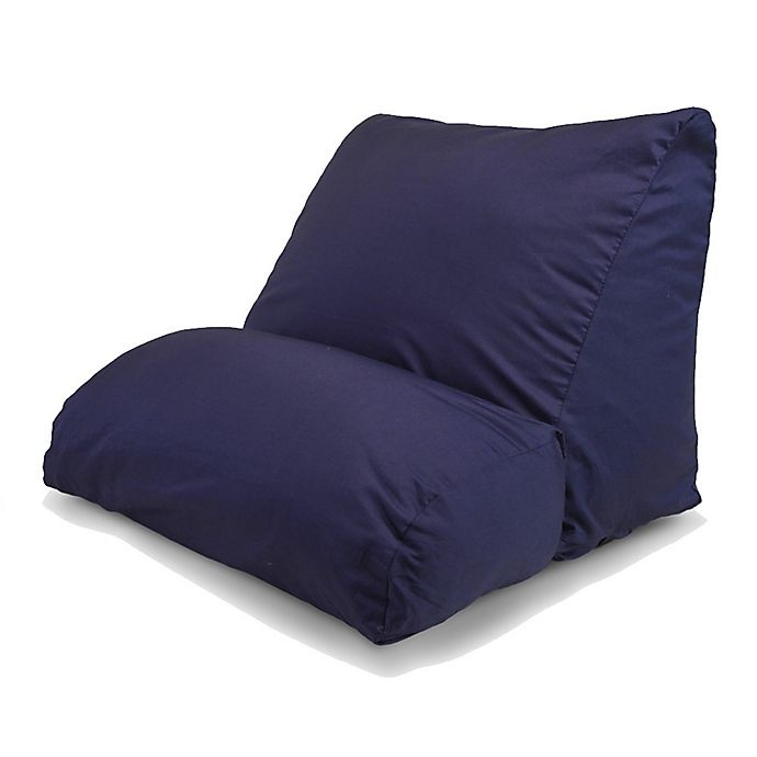 slide 1 of 1, Contour 10-in-1 Flip Pillow Standard Accessory Cover - Navy, 1 ct