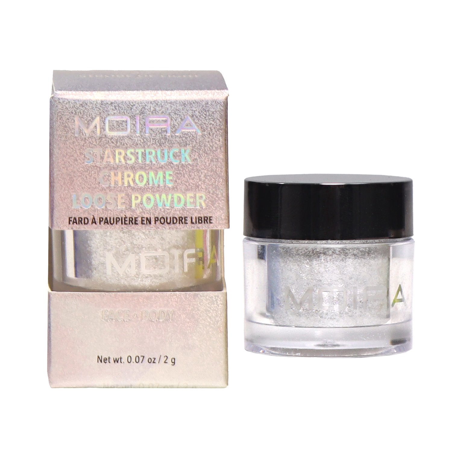 slide 1 of 1, Moira Starstruck Chrome Loose Powder - Strobe Of Light, 1 ct