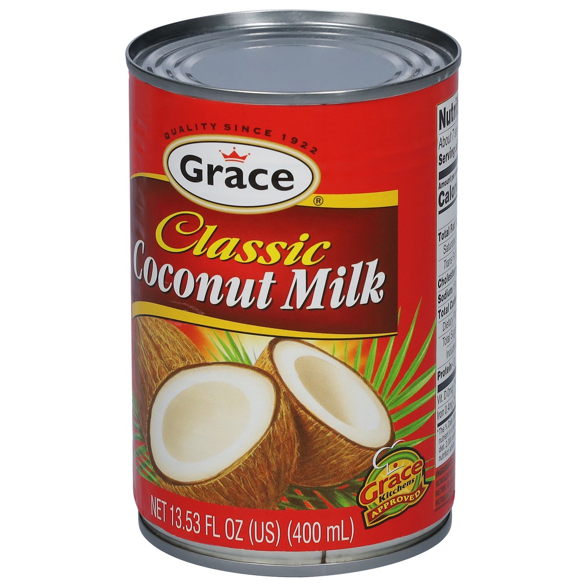 slide 7 of 9, Grace Classic Coconut Milk 13.53 fl oz, 13.53 fl oz