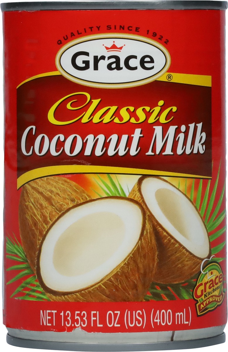 slide 9 of 9, Grace Classic Coconut Milk 13.53 fl oz, 13.53 fl oz