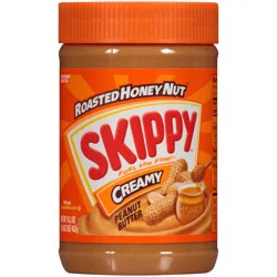 Skippy Roasted Honey Nut Creamy Peanut Butter 16.3 oz. Jar