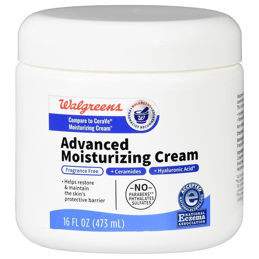 slide 3 of 5, Walgreens Advanced Moisturizing Cream, 16 oz
