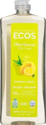 ECOS Plant Powered Hypoallergenic Bamboo Lemon Dish Soap 25 fl oz