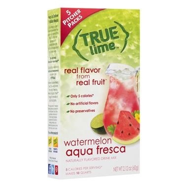 slide 1 of 1, True Lime Watermelon Agua Fresca, 2.12 oz