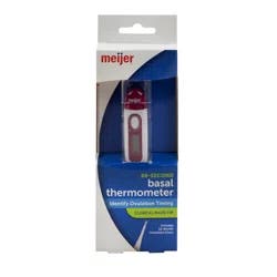 Meijer Digital Basal Thermometer, Rigid Tip
