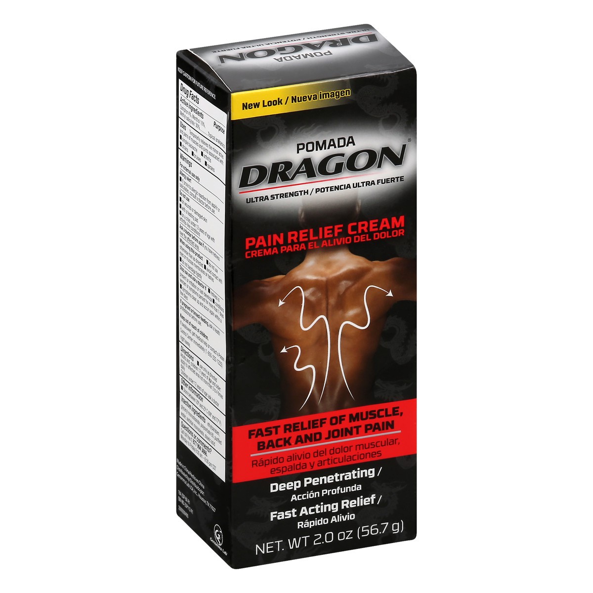 slide 5 of 9, Pomada Dragon Ultra Strength Pain Relief Cream 2 oz, 2 oz