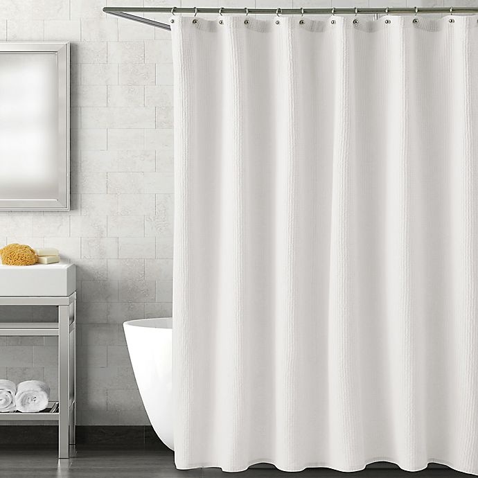 slide 1 of 1, Haven Harmony Shower Curtain - White, 72 in x 72 in