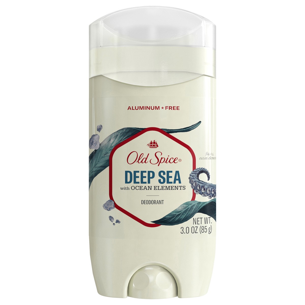 slide 1 of 29, Old Spice Men's Deodorant Aluminum-Free Deep Sea with Ocean Elements, 3oz, 3 oz