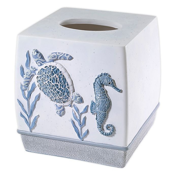 slide 1 of 1, Avanti Caicos Boutique Tissue Box Cover, 1 ct