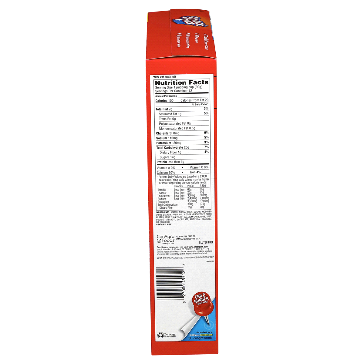 slide 2 of 6, Snack Pack Pudding Family Pack Chocolatecups, 39 oz