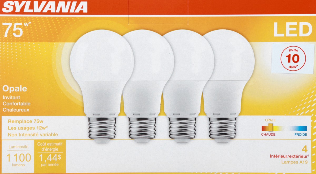 slide 7 of 11, Sylvania Led12A19F82710, 1 ct