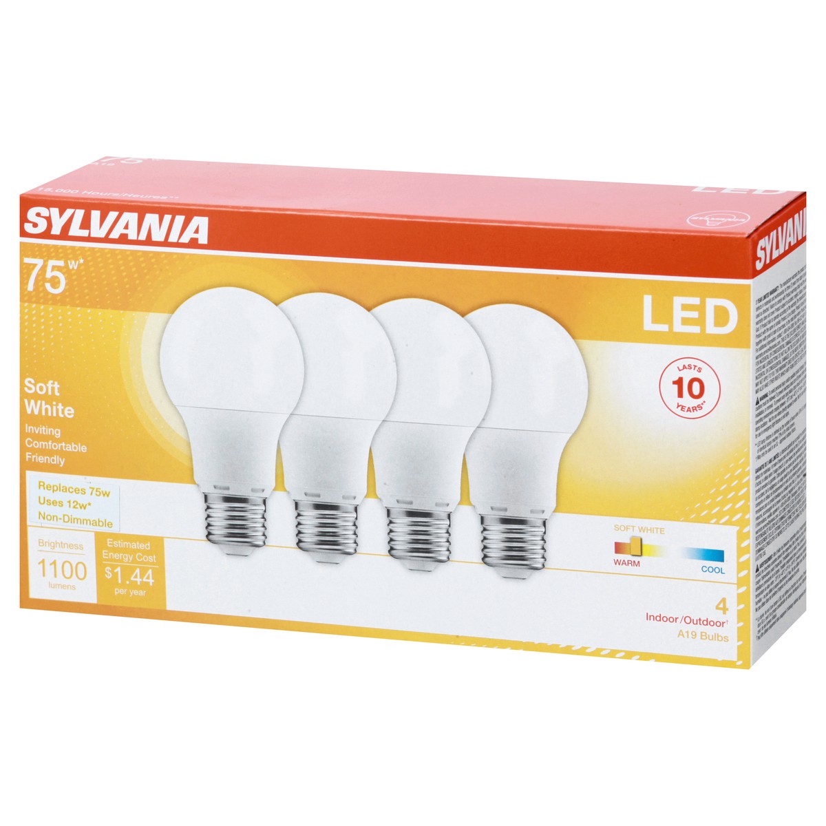 slide 8 of 11, Sylvania Led12A19F82710, 1 ct