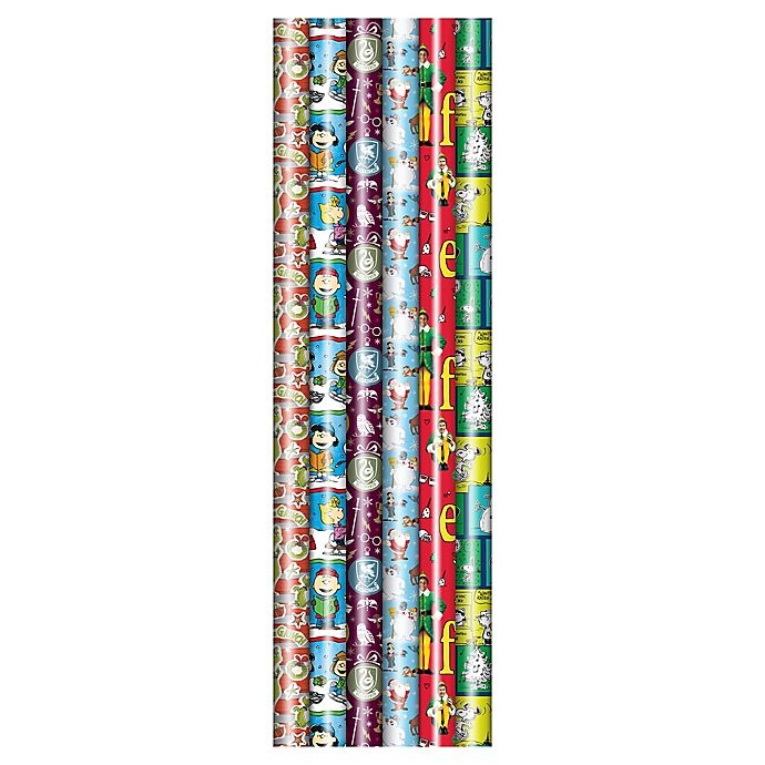 slide 1 of 1, Winter Wonderland Licensed Novelty Assorted Wrapping Paper, 40 in