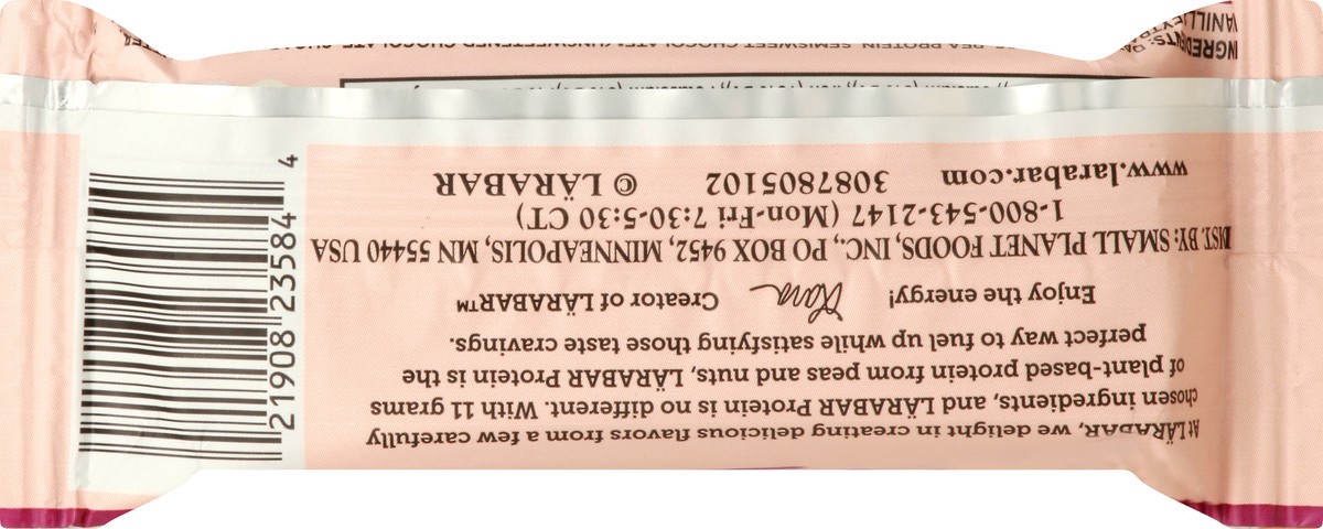 slide 5 of 9, LÄRABAR Almond Butter Chocolate Brownie Protein Bar 1.84 oz, 1.84 oz
