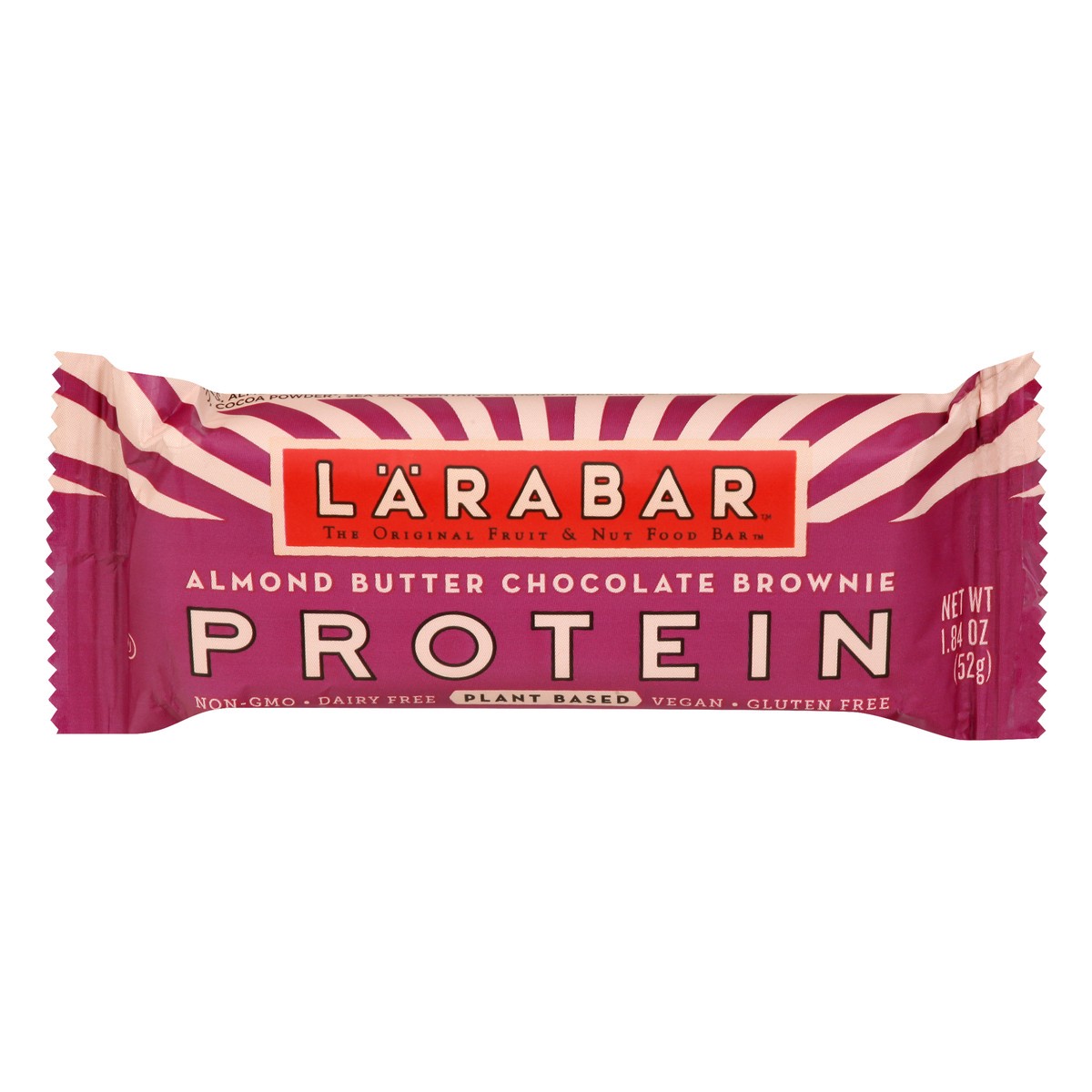 slide 1 of 9, LÄRABAR Almond Butter Chocolate Brownie Protein Bar 1.84 oz, 1.84 oz