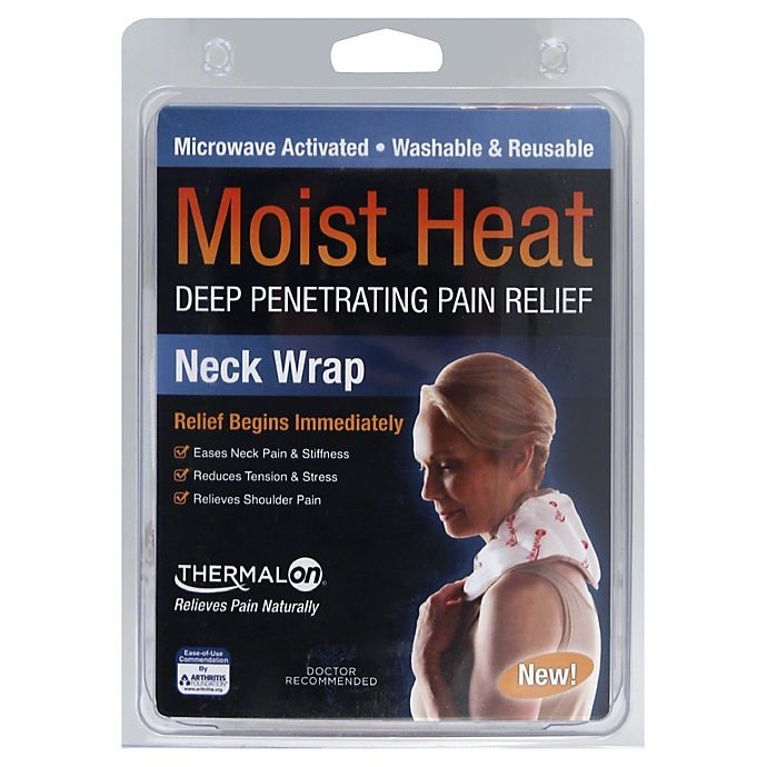 slide 1 of 1, ThermalOn Moist Heat Neck Wrap, 1 ct