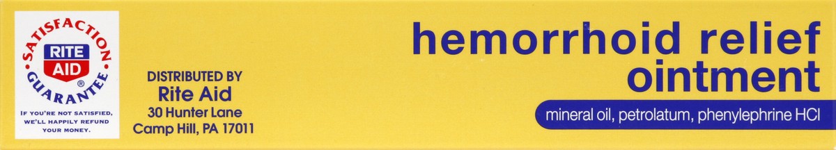 slide 5 of 5, Rite Aid Pharmacy Hemorrhoidal Relief Ointment, 2 oz