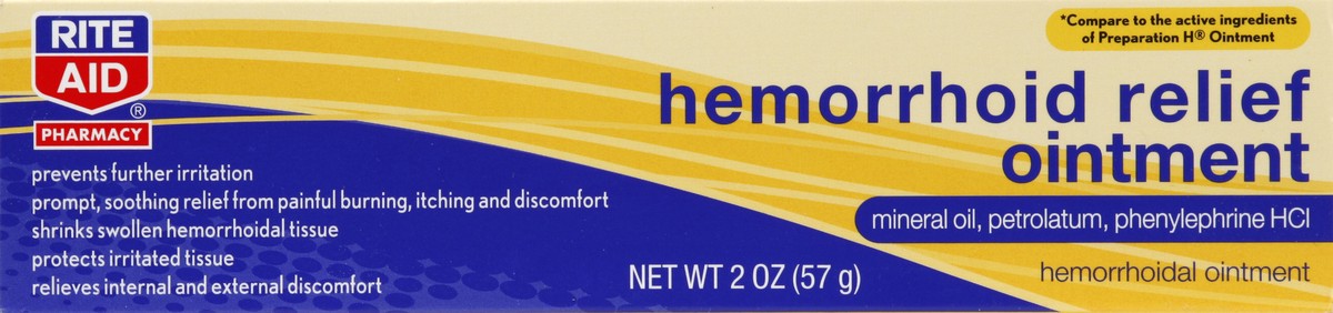 slide 2 of 5, Rite Aid Pharmacy Hemorrhoidal Relief Ointment, 2 oz