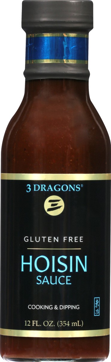 slide 1 of 13, 3 Dragons Gluten Free Hoisin Hoisin Sauce 12 oz, 12 oz