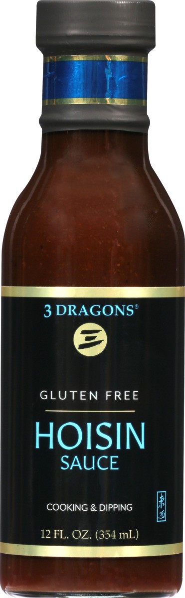 slide 9 of 13, 3 Dragons East West Tea Company Gluten Free Hoisin Sauce, 12 oz