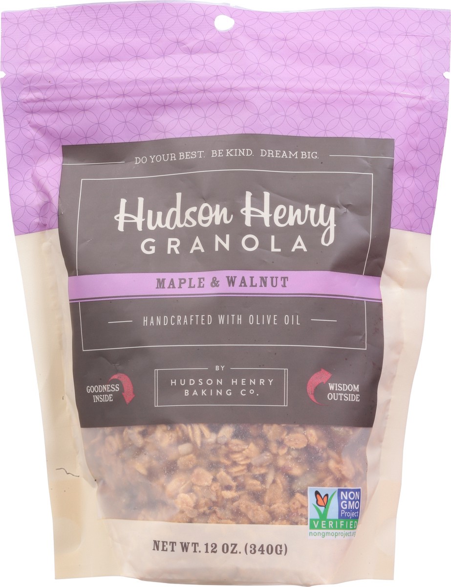 slide 5 of 13, Hudson Henry Maple & Walnut Granola 12 oz, 1 ct