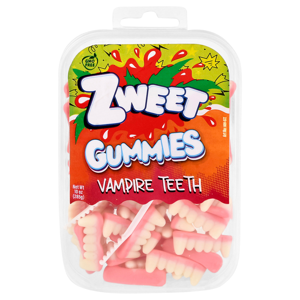 slide 1 of 1, Zw Vampire Teeth, 10 oz