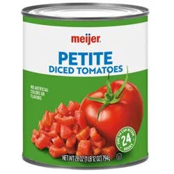 Meijer Diced Petite Tomatoes