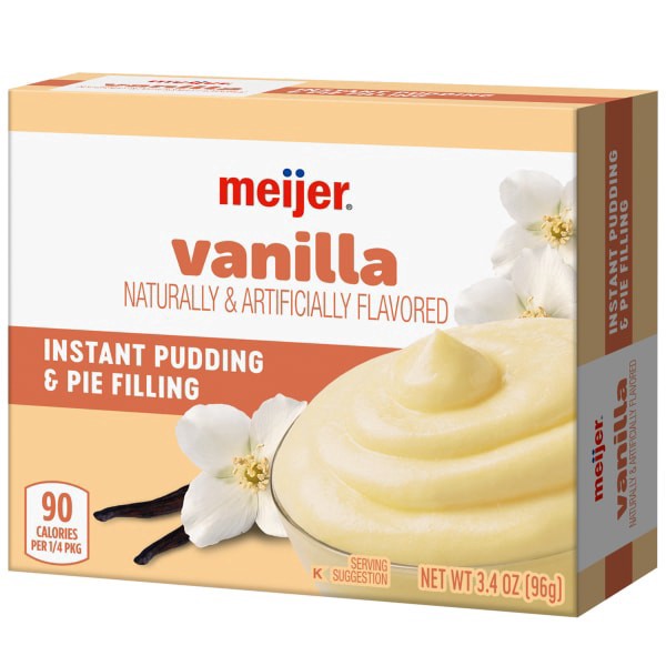 slide 8 of 29, Meijer Instant Vanilla Pudding & Pie Filling, 3.4 oz