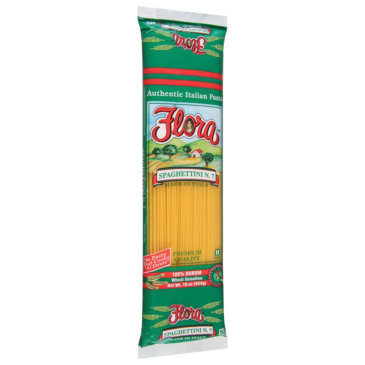 slide 4 of 9, Flora Pasta Capellini, 16 oz