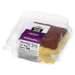 Our Specialty Treat Shop™ Yellow Cake With Chocolate Icing Cake Square
