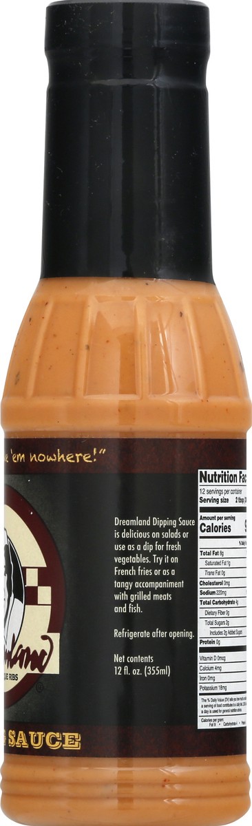 slide 9 of 13, Dreamland Bar-B-Q Bar B Que Ribs Dipping Sauce 12 oz, 12 oz