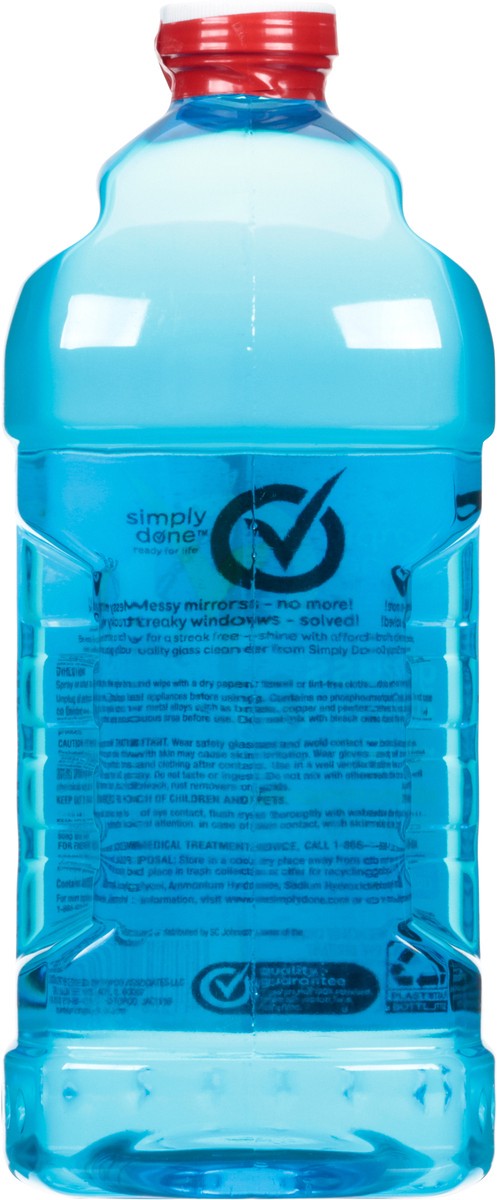 slide 8 of 9, Simply Done Glass Cleaner Refill 67.6 fl oz, 67.6 fl oz