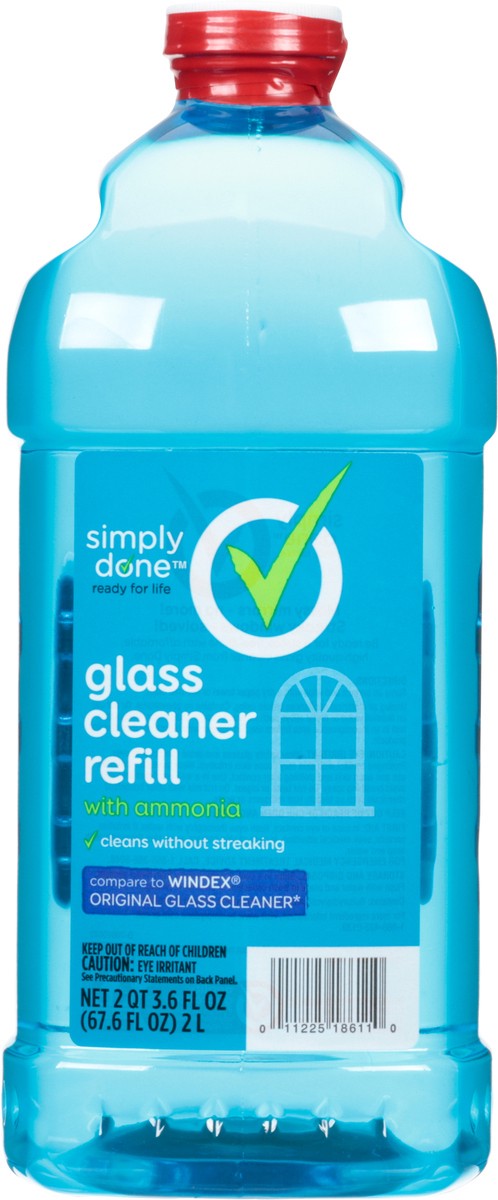 slide 2 of 9, Simply Done Glass Cleaner Refill 67.6 fl oz, 67.6 fl oz