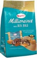 slide 1 of 1, Pangburn's Millionaire$ with Sea Salt Pecans & Honey Caramel in Milk Chocolate Mini Gusset Bag, 5.4 oz