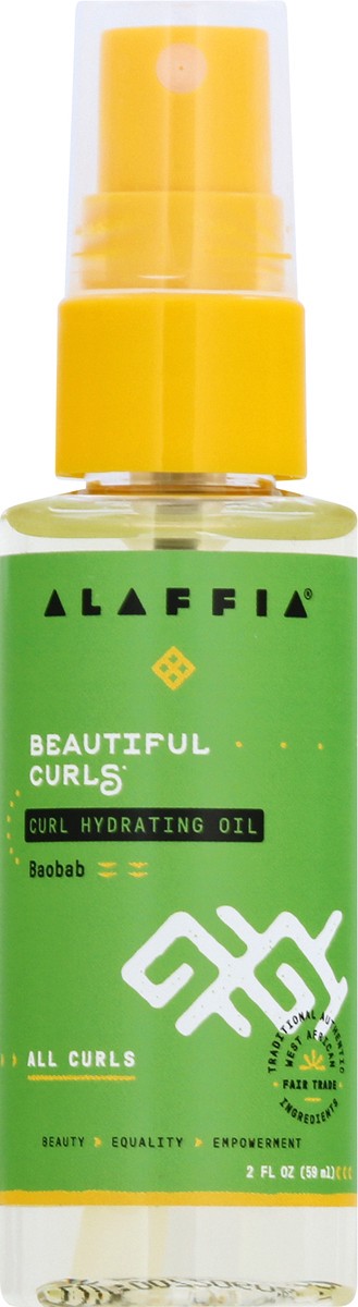 slide 6 of 9, Alaffia Curl Hydrating Oil, 1 ct