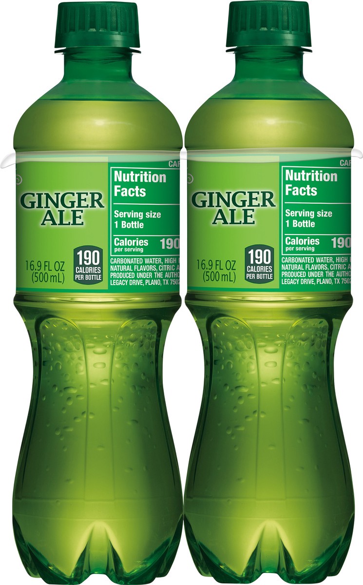 slide 6 of 7, Canada Dry Ginger Ale bottles, 0.5 liter, 6 ct