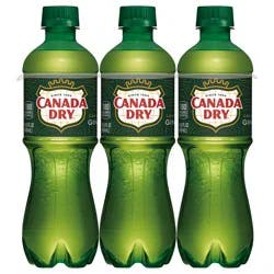Canada Dry Ginger Ale Soda, .5 L bottles, 6 pack