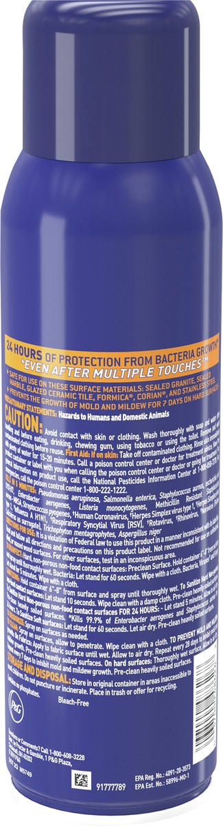 slide 3 of 4, Microban Citrus Scent 24 Hour Disinfectant Sanitizing Spray - 15 fl oz, 15 fl oz