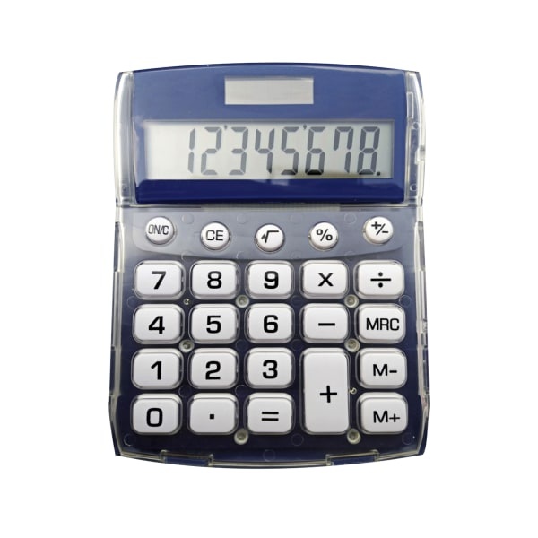 slide 1 of 1, Ativa 8-Digit Desktop Calculator, Dd-611-Teal, 1 ct