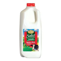 Kemps Select Whole Milk Half Gallon