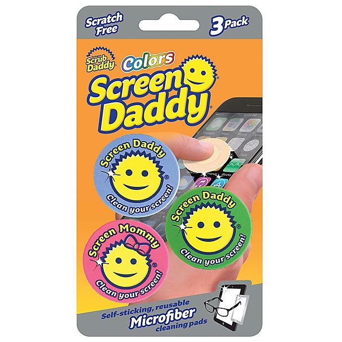 slide 1 of 1, Scrub Daddy Screen Daddy, 3 ct