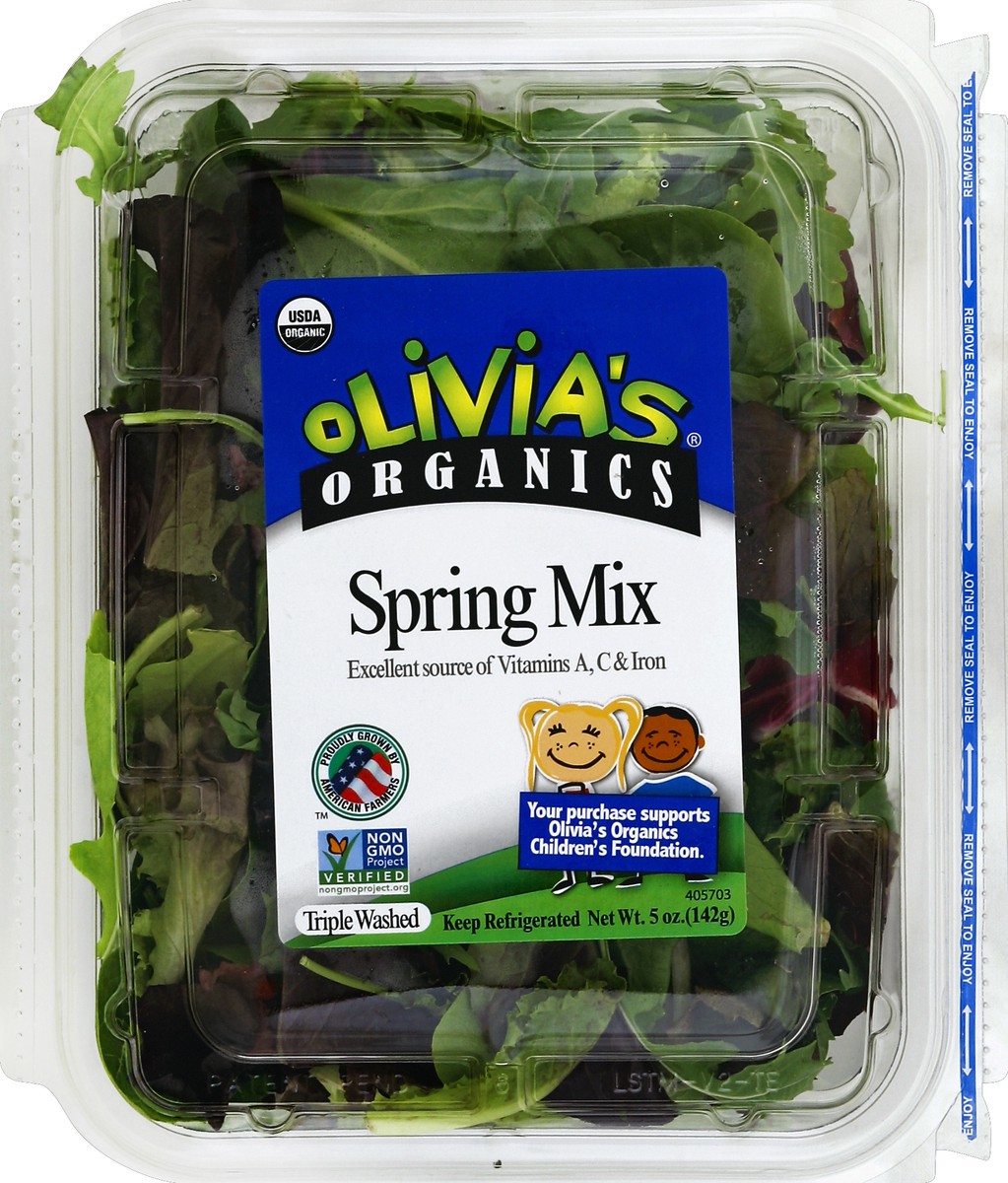 slide 1 of 4, Olivia's Spring Mix 5 oz, 5 oz