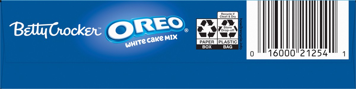slide 2 of 12, Betty Crocker OREO White Cake Mix, White Cake Baking Mix With OREO Cookie Pieces, 9.3 oz, 9.3 oz