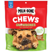 slide 9 of 16, Milk-Bone Gnaw Bones, Peanut Butter Small, 9.6 oz