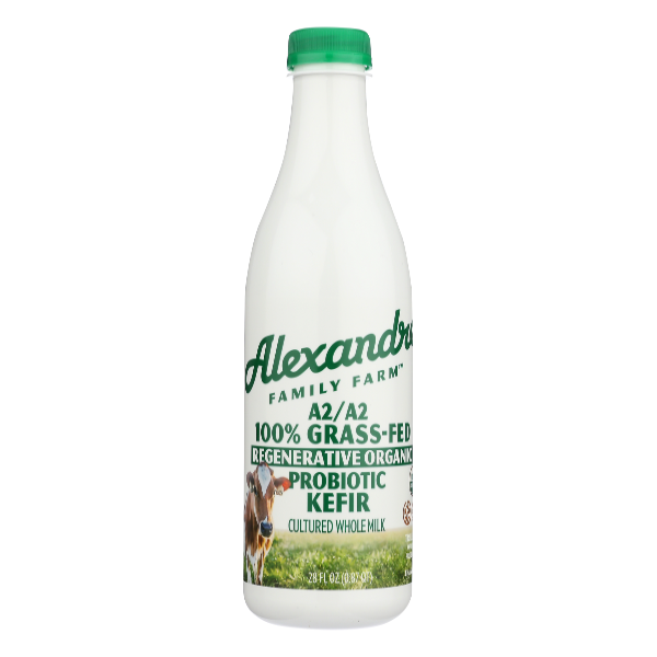 slide 1 of 1, Alexandre Family Farm Organic Whole Milk Kefir, 28 oz