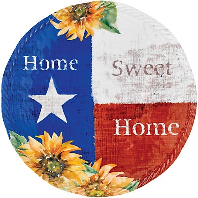 slide 1 of 1, Haven & Key Texas Home Melamine Dinner Plate, 11 in