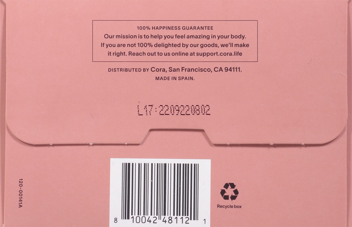slide 4 of 9, Cora Long The Got-You-Covered Liners 34 ea, 34 ct