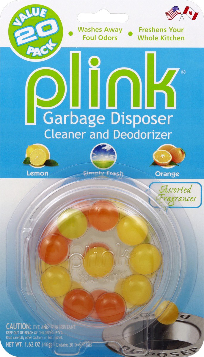 slide 2 of 2, PLink Garbage Disposal Cleaner & Deodorizer Value Pack, 20 ct