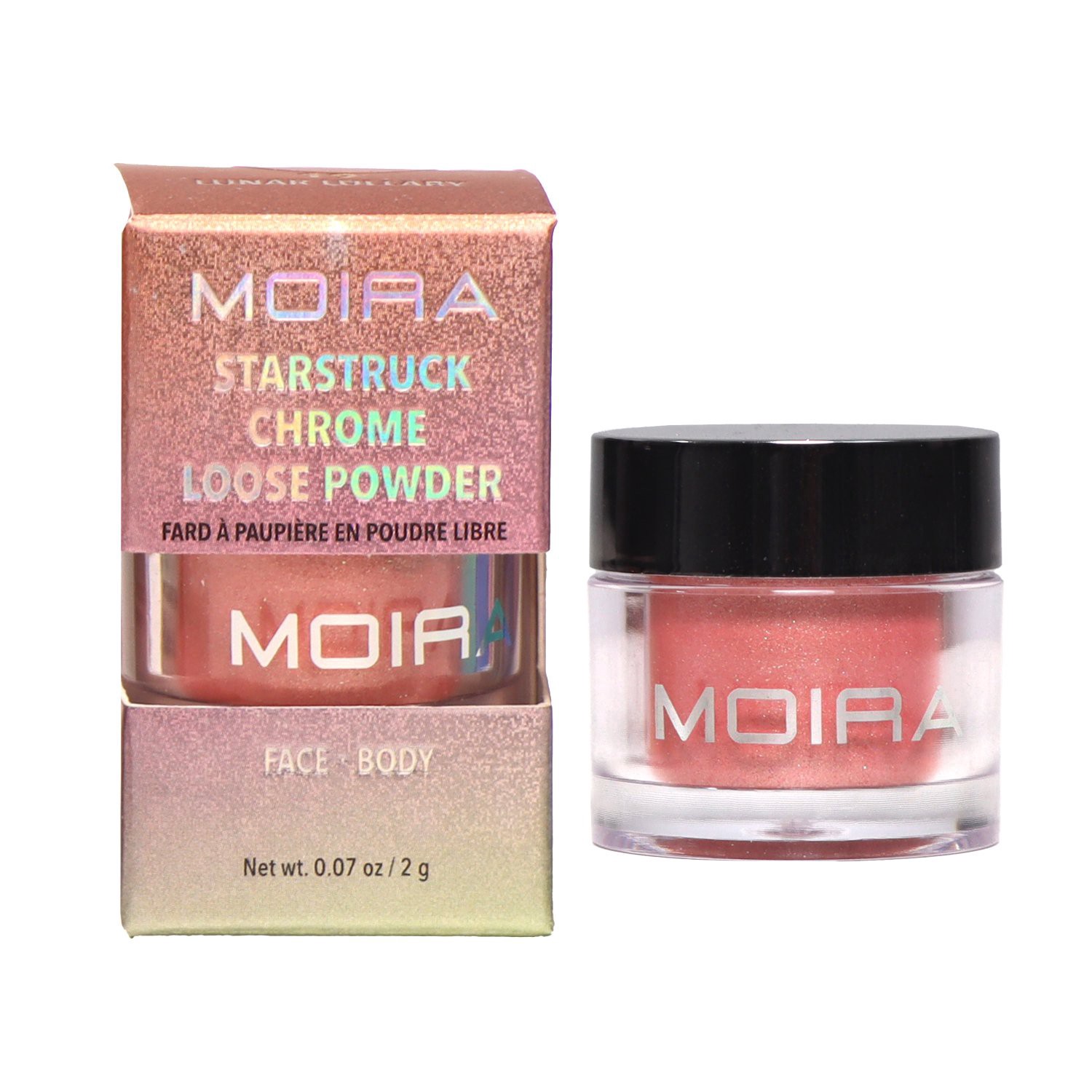 slide 1 of 1, Moira Starstruck Chrome Loose Powder-Lunar Lullaby, 1 ct